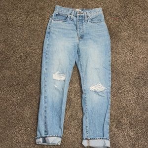 Madewell mom jeans